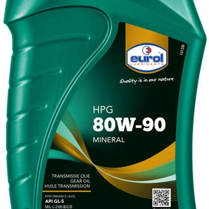 Carterolie Eurol SAE80W90 HPG (1 liter)