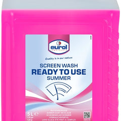 Ruitensproeiervloeistof Eurol Screen Wash Kant & Klaar Zomer - 5 liter
