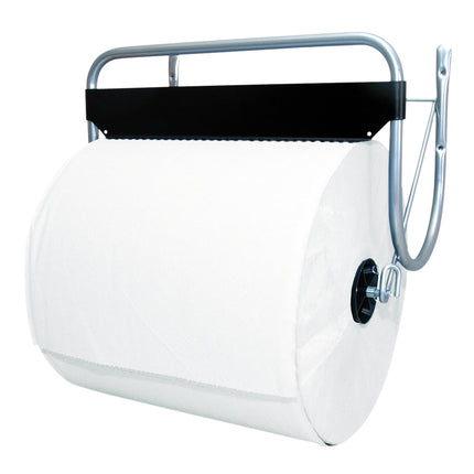 Distributeur mural métallique Euro pour rouleau de papier Maxi