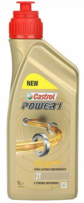 Olie Castrol 2 Takt Power 1 Scooter 2T (1 liter)