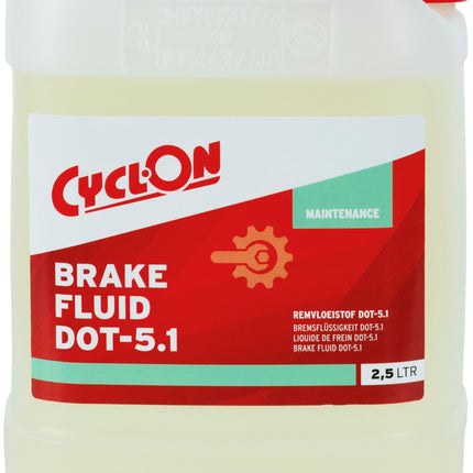Liquide de frein Cyclon DOT 5.1 - 2,5 litres