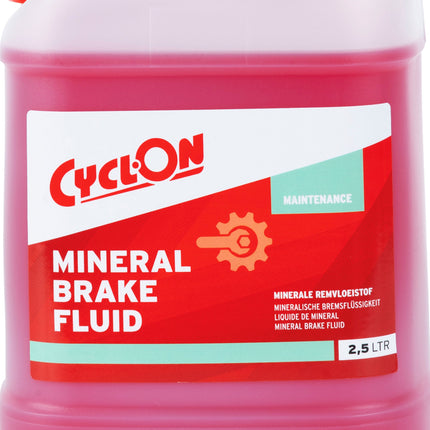 Mineral brake fluid Cyclon Mineral Brake Fluid - 2.5 liters