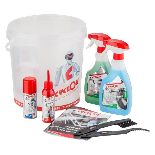 Cyclon Bike Care kit met All Weather Lube