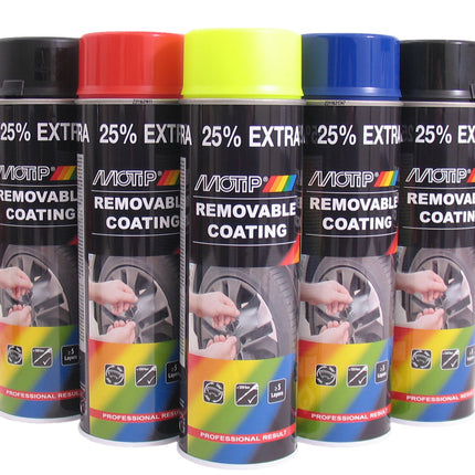 Sprayplast Motip - hoogglans rood (spuitbus á 500 ml)