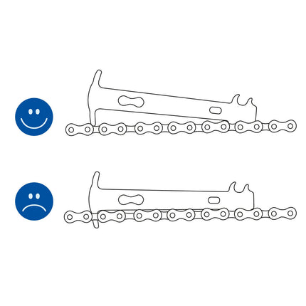 Kettingslijtagemeter M-Wave "Chain Checker" - afbeelding 3