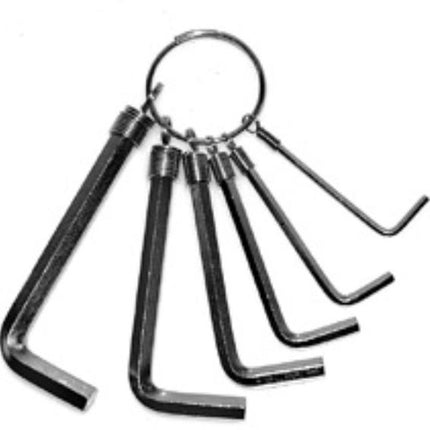 Inbussleutelset 2/3/4/5/6/7mm