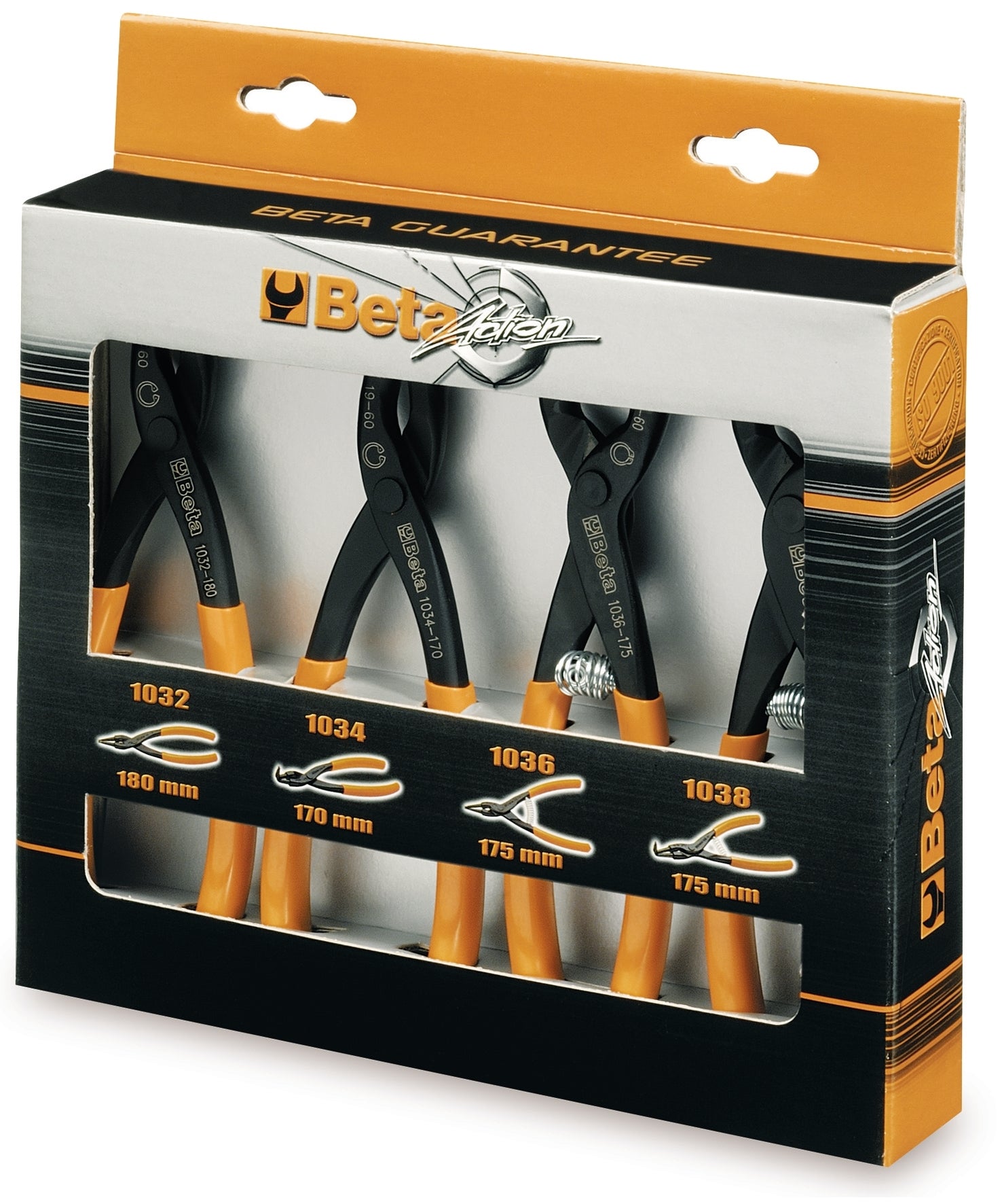 Borgveertangenset Beta Tools 1031/S4 4-delig