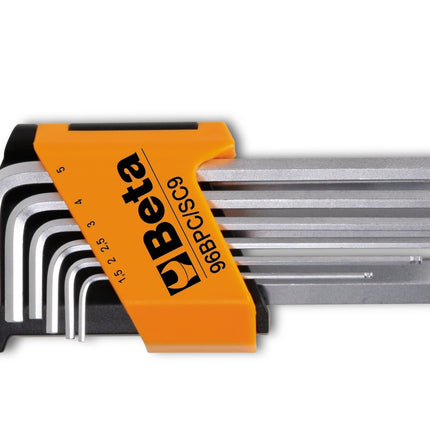 Inbussleutelset Beta Tools 96BPC/SC9 9-delig