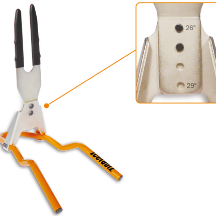 Fiets showstandaard IceToolz 240P646 voor achterasmontage