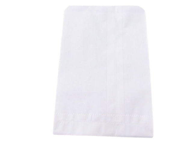 Fourniturenzak kraftpapier 12x19cm - wit (1000 stuks)