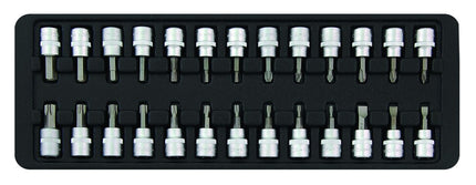 Bit doppenset Seneca 3/8" (26 delig)