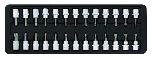 Bit doppenset Seneca 3/8" (26 delig)