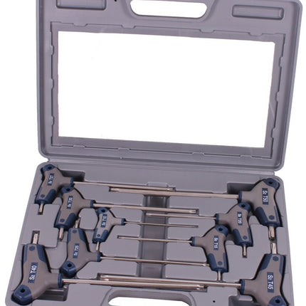 T-grip torxsleutelset Seneca 9-delig