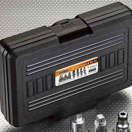 Doppen- en bitset IceToolz Xpert 240E21K - 41-delig