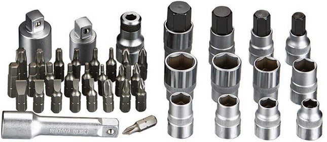 Doppen- en bitset IceToolz Xpert 240E21K - 41-delig