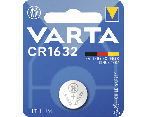 Knoopcel batterij Varta CR1632 Lithium 3V