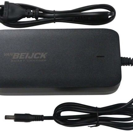 Acculader Li-ion Smartlader 5.5 x 2.1mm (Snellader 4A) 36 Volt / 4Ah