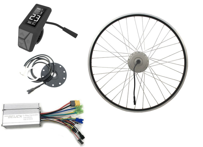 E-bike reparatieset Van Beijk voor de voorwielmotor - zwart (schijf/velg)