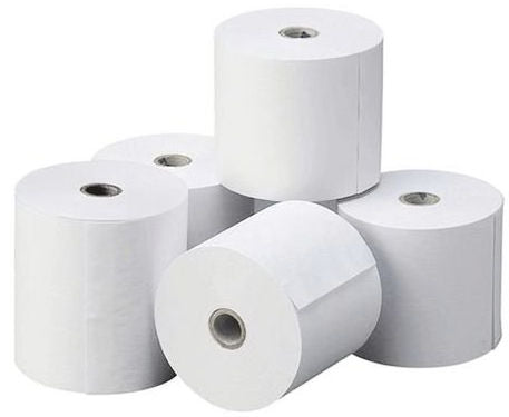 Kassarol thermisch 80 x 80 x 12 mm 90 meter (48 gram) (folie a 5 rollen)