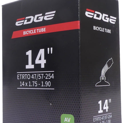 Chambre à air Edge 14 x 1.75-1.90" / 47/52-254 valve Schrader coudée à 90 degrés