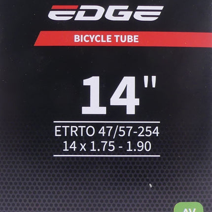 Binnenband Edge 14 x 1.75-1.90" / 47/52-254  AV-90 graden