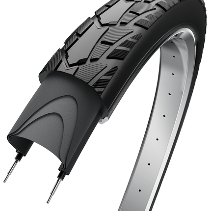 Edge Performance Tour 28 x 1 1/2" / 40-635 Tire - Black with Reflection