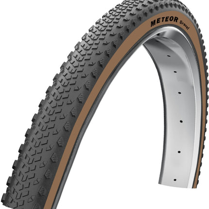 Pneu Edge Meteor Gravel 28 x 1.75'' / 45-622 - Noir avec flanc marron