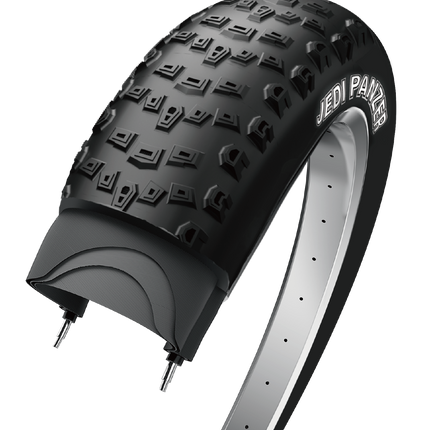 Buitenband Edge Jedi Fatbike 20 x 4.00" / 100-406 - zwart