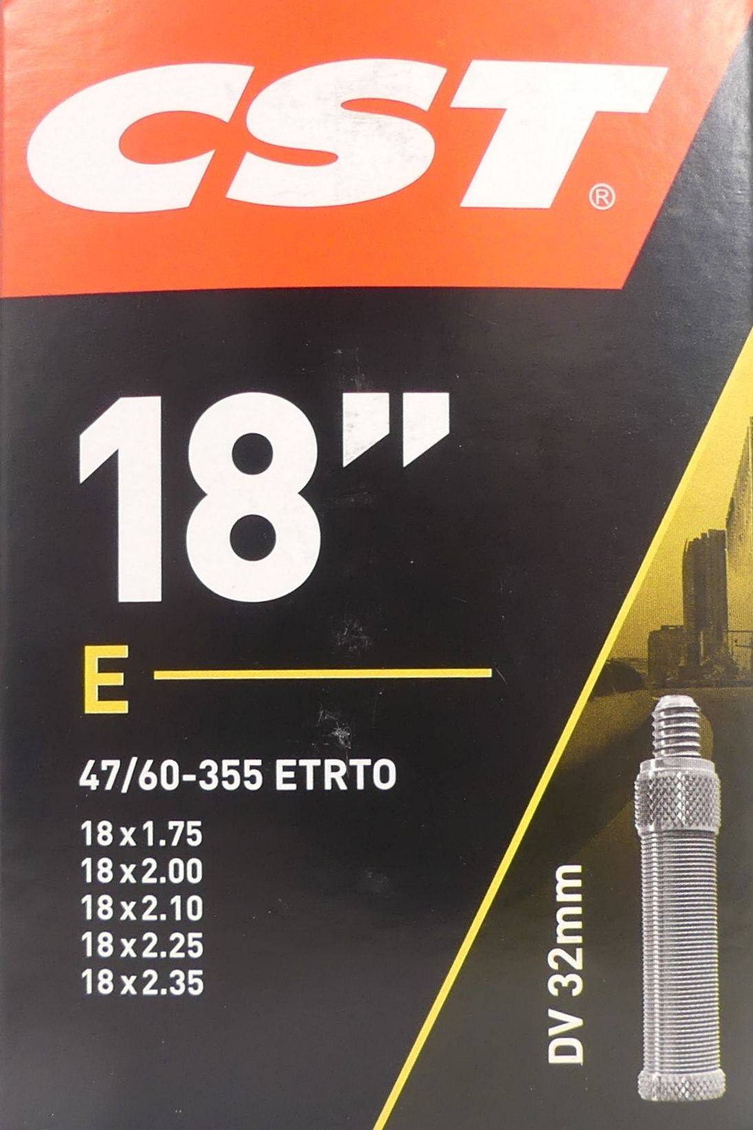 Binnenband CST DV32 18 x 1.75-2.35" / 47/60-355