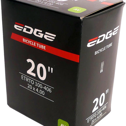 Binnenband Edge 20 x 4.00 AV-40mm (geschikt voor Fatbikes)