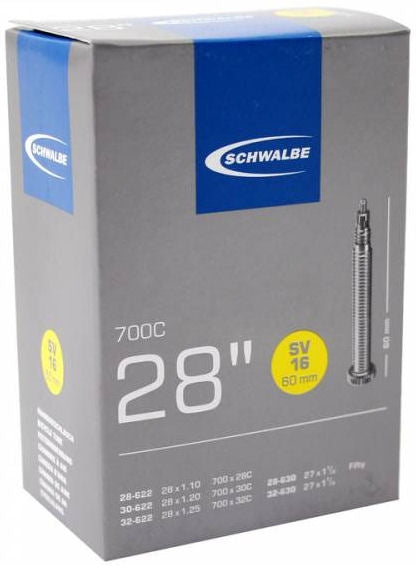 Binnenband Schwalbe SV16 28" / 28/32-622/630 - 60mm ventiel