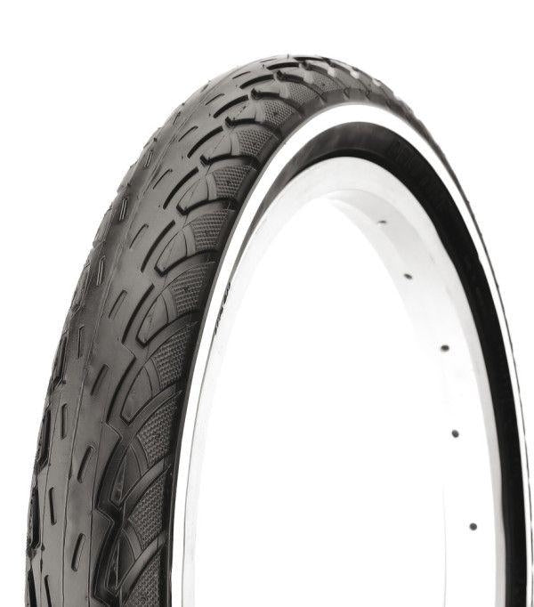 Buitenband Deli Tire S-206 16 x 1.75" / 47-305 mm - zwart met witte lijn