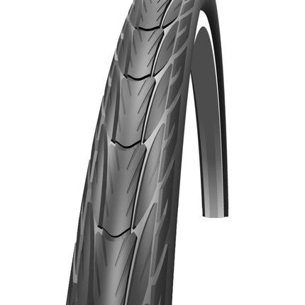 Buitenband Impac DutchPac Puncture Protection 28 x 1½" / 40-635 mm - zwart met reflectie