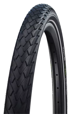 Buitenband Schwalbe Green Marathon GreenGuard 28 x 1.50"/ 40-622 - zwart met reflectie