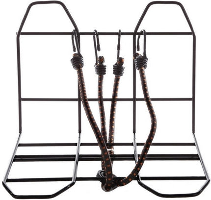 Rallonge de porte-bagages Mirage acier - noir