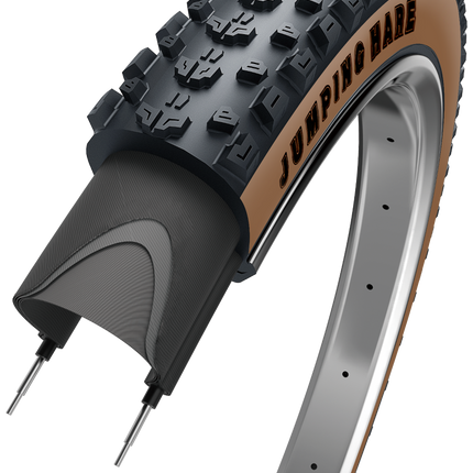 Vouwband Edge Jumping Hare 29 x 2.25" / 57-622 - zwart/bruin - afbeelding 3