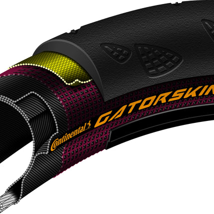 Vouwband Continental Gatorskin 28 x 1.00" / 25-622 - zwart - afbeelding 3