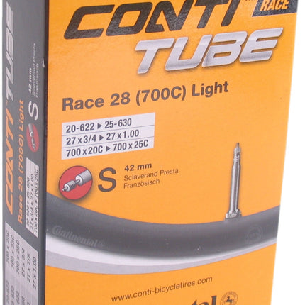 Binnenband Continental  28" Race Light 18-622 -> 32-630 - SV42mm ventiel