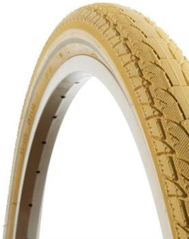 Buitenband Dutch Perfect 26 x 1.90" / 50-622 - creme met reflectie