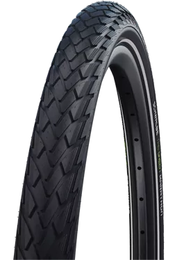 Buitenband Schwalbe Green Marathon GreenGuard 28 x 1.75"/ 47-622mm - zwart met reflectie
