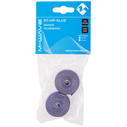 Velglint 12-29" M-Wave RT-HP-Glue hoge druk 20 mm - blauw (1 set) - afbeelding 3