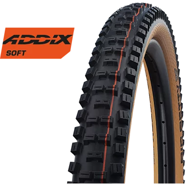 Vouwband Schwalbe Big Betty Super Gravity 29 x 2.40" / 62-622 mm - zwart/bruin - afbeelding 2