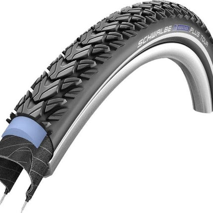 Buitenband Schwalbe Marathon Plus Tour 2022 SmartGuard 28 x 1.75" / 47-622mm - zwart met reflectie