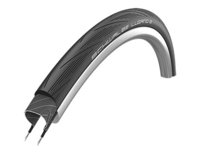 Buitenband Schwalbe Lugano II Endurance Reinforced Tread 700 x 25C / 25-622mm - zwart