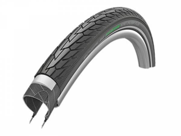 Buitenband Schwalbe Road Cruiser Plus PunctureGuard 28 x 1.40" / 37-622mm - zwart met reflectie