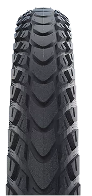 Buitenband Schwalbe Marathon Mondial RaceGuard 28 x1.60" / 42-622 - zwart met reflectie