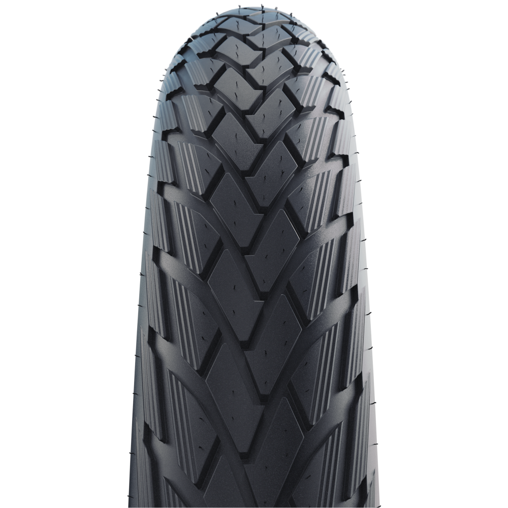 Buitenband Schwalbe Green Marathon GreenGuard 28 x 1.00"  / 25-622mm - zwart met reflectie
