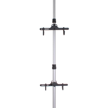 Winkelstandaard voor 2 fietsen Edge180-400 cm aluminium