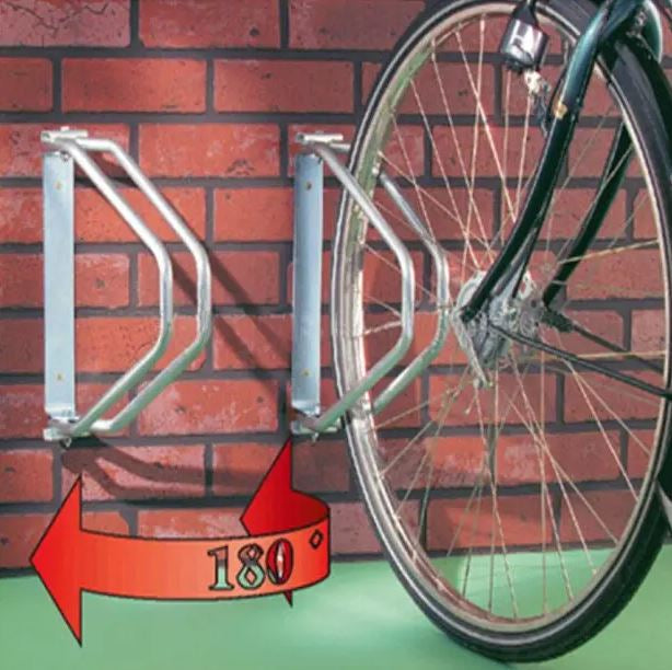Verstelbaar fietsenrek Edge voor 1 fiets - muurmontage - afbeelding 2