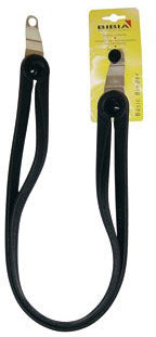 Snelbinder Bibia Basic TGS 12mm rubber met knop en asplaat (op kaart)